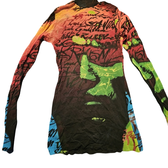 Multicolor Graphic Long Sleeve Top - Picture 1 of 3